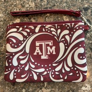 Texas A&M wristlet.